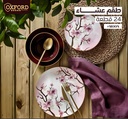 طقم عشاء بورسيلين 24 قطعه oxford 