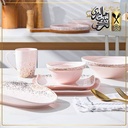 طقم عشاء 35 قطعه منقط 
