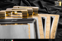 طقم صوانى ايطالى 3 قطعه TOFFEE LIGHT ELEGANT