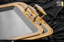 طقم صوانى ايطالى 2 قطعة VENICE GOLD ELEGANT