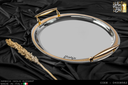 طقم صوانى ايطالى 2 قطعة GRECA GOLD ELEGANT