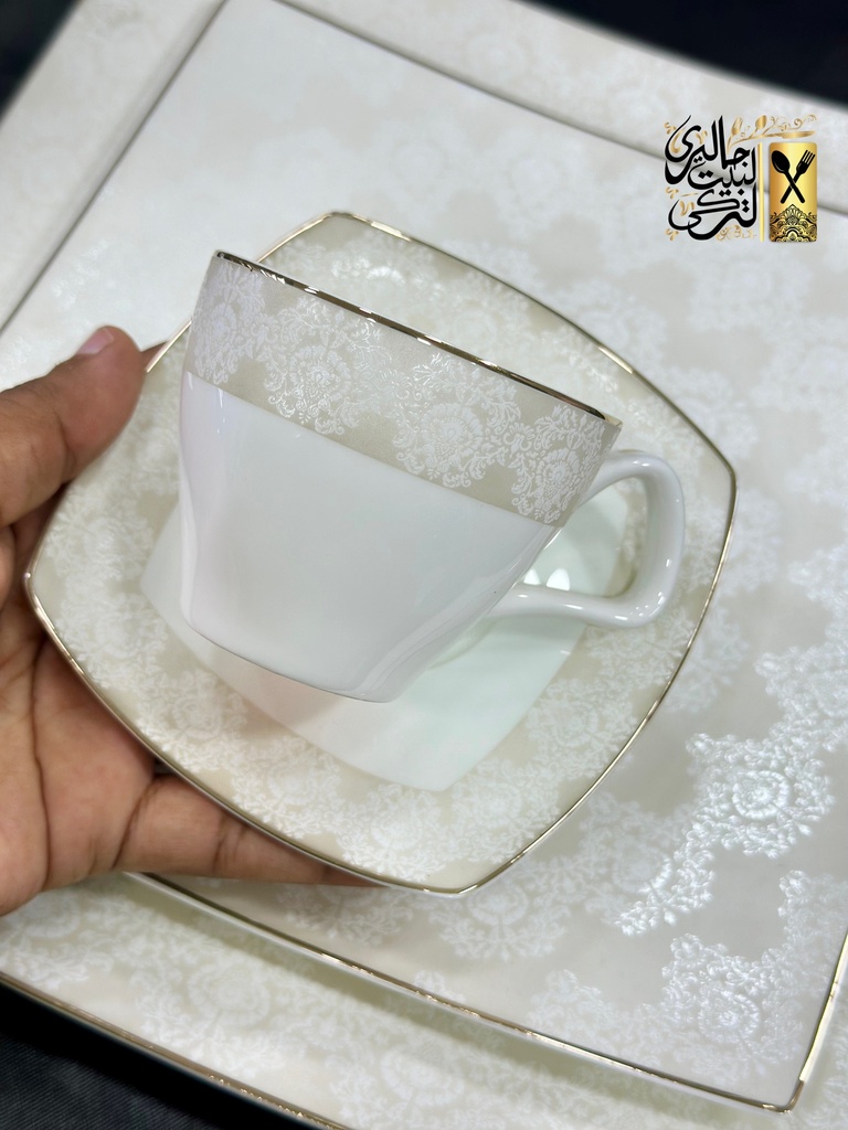 طقم سفرة 62 قطعة مربع DEEB