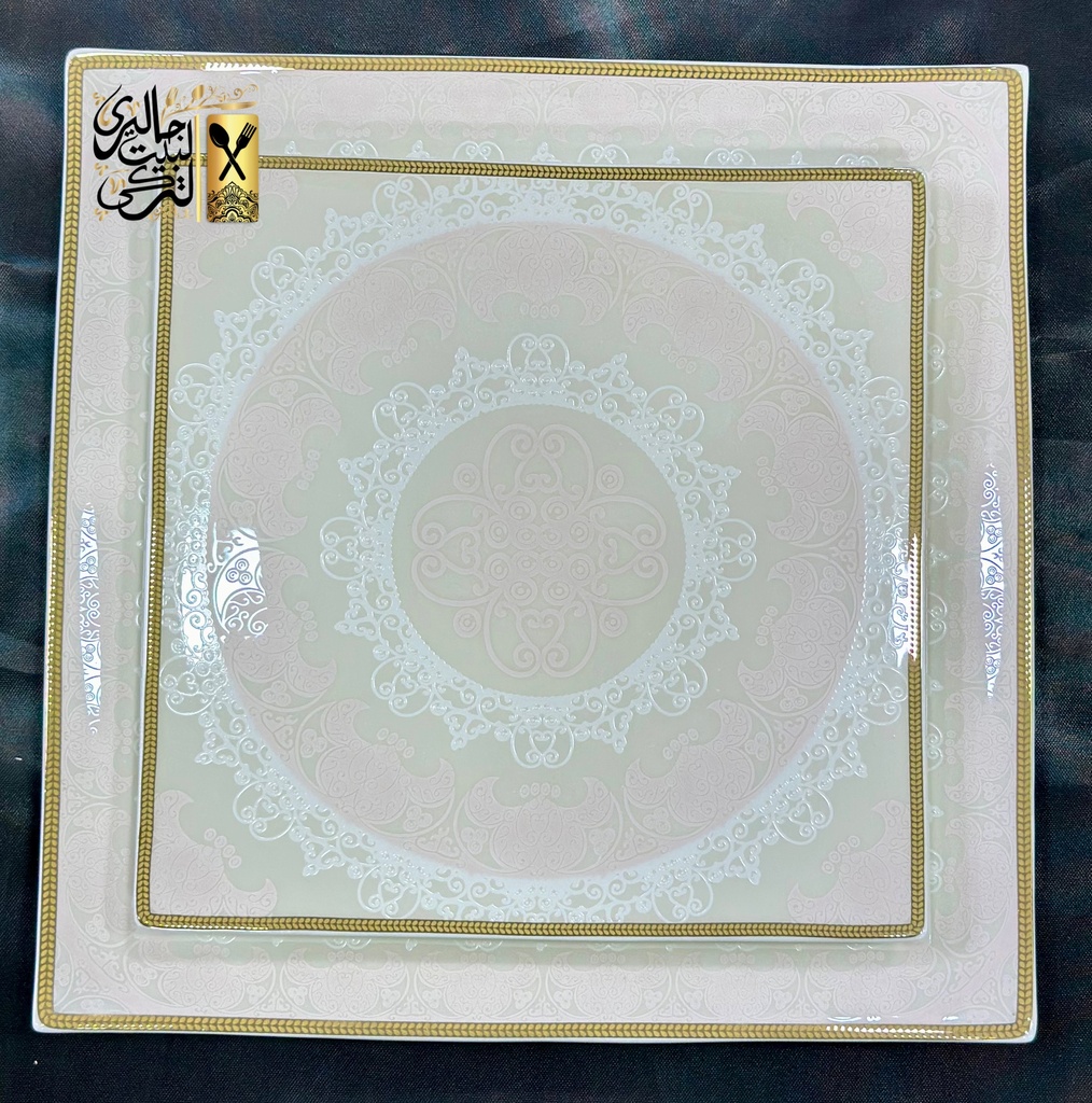 طقم سفرة 62 قطعة مربع DEEB
