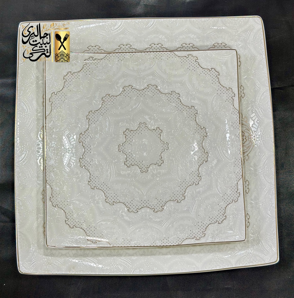 طقم سفرة 62 قطعة مربع DEEB