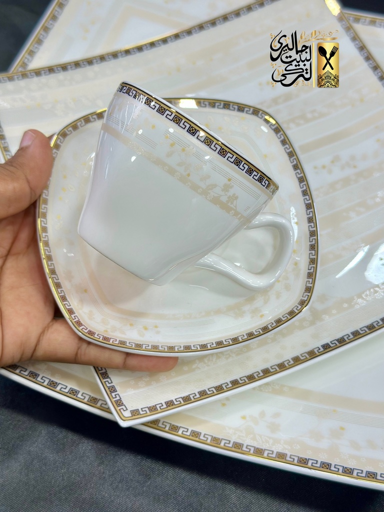 طقم سفرة 62 قطعة مربع DEEB