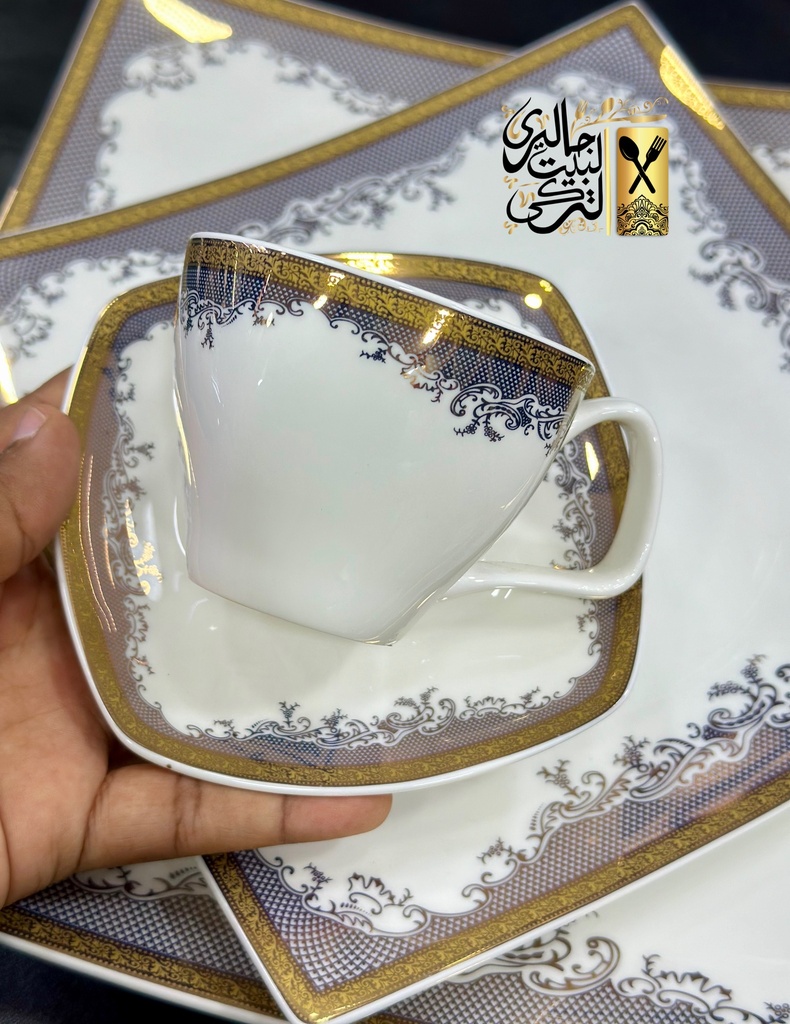 طقم سفرة 62 قطعة مربع DEEB
