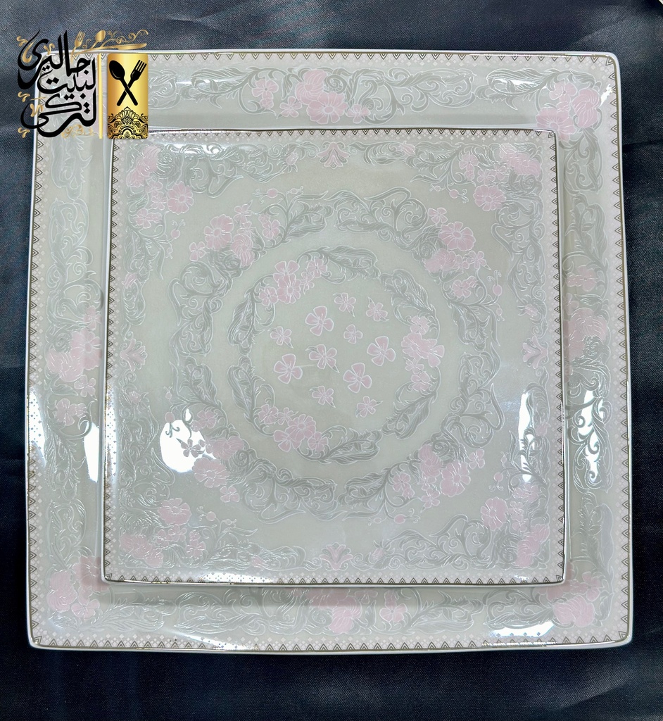 طقم سفرة 62 قطعة مربع DEEB