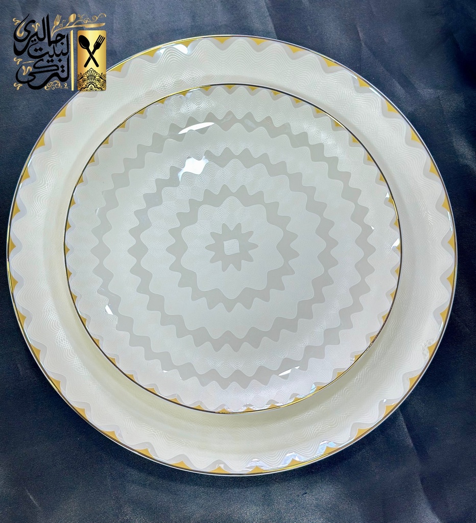 طقم سفرة 62 قطعة مدور DEEB
