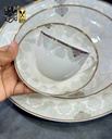 طقم سفرة 62 قطعة مدور Hol