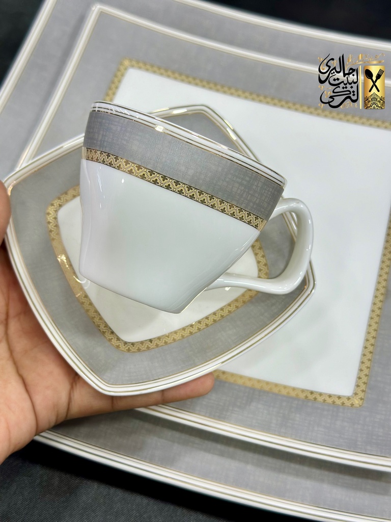  طقم سفرة مربع  62 قطعة Deeb