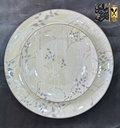   طقم سفرة مدور سادة 60 قطعة s.l