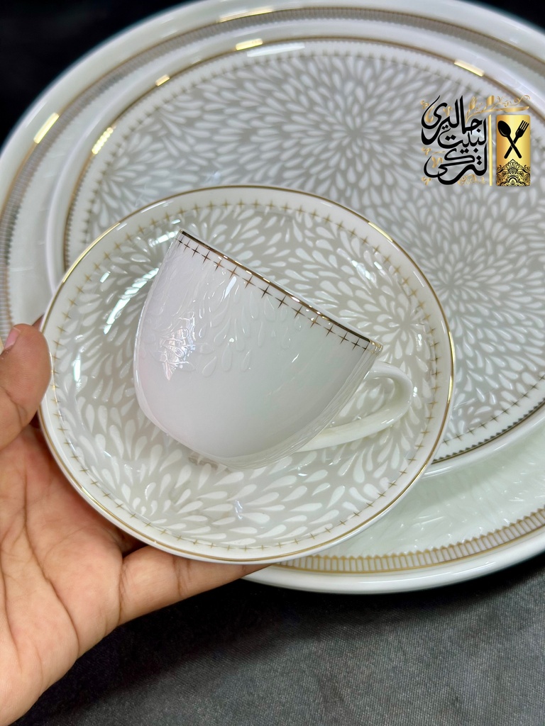 طقم سفرة دوربينا 60 قطعة فيريا فاين بون شاينا ميكس * ماتش