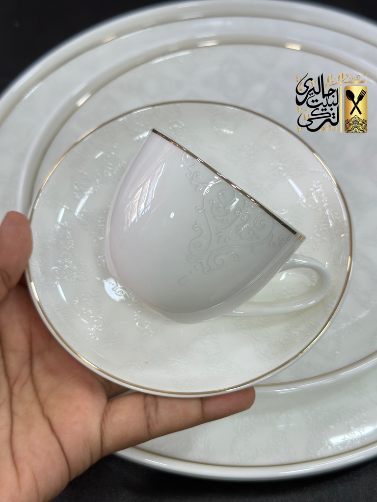 طقم سفرة دوربينا 60 قطعة فيريا فاين بون شاينا ميكس * ماتش