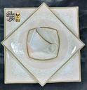 طقم سفرة 62 قطعة مربع DEEB