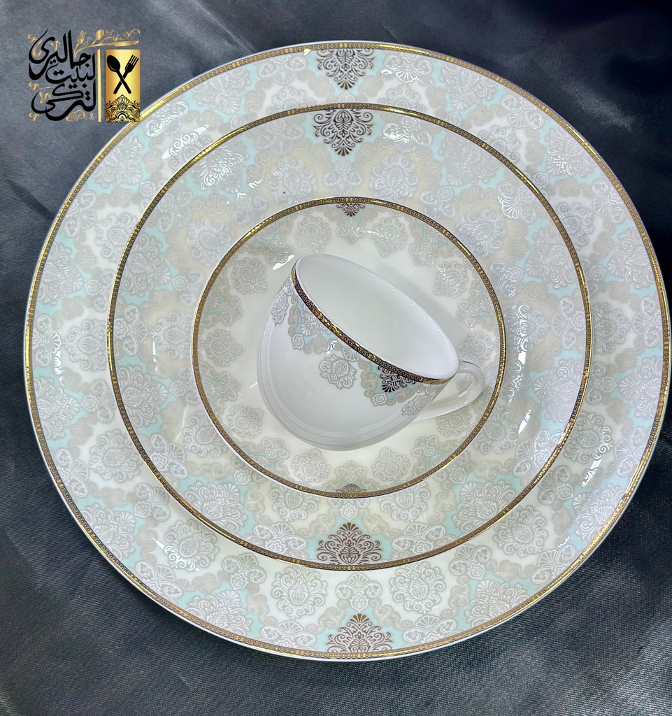 طقم سفرة 62 قطعة مدور Hol